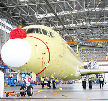 上海傷肺飛（fēi）機製造車間